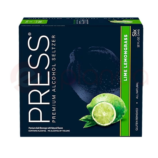 PRESS Lime Lemongrass 4 Pack at CBC Liquors, Westford, Westford MA