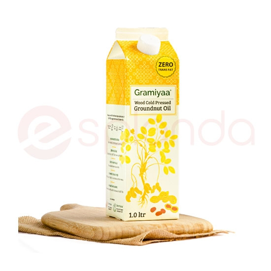 GRAMIYAA GROUNDNUT OIL : 1 LTR