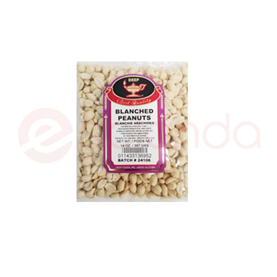 DEEP BLANCHED PEANUTS: 14OZ