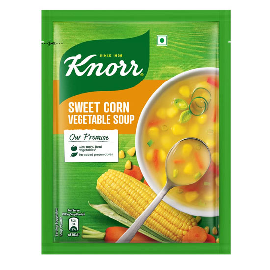 KNORR SWEETCORN SOUP:44G