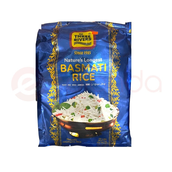 THREE RIVERS BASMATI RICE:10LB