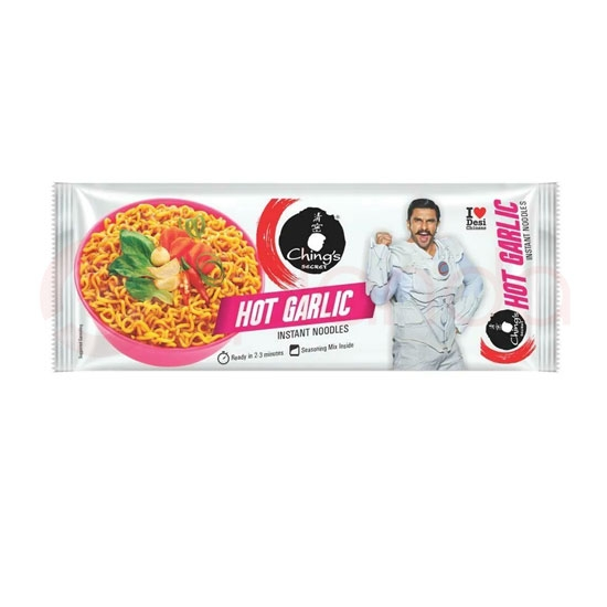 Chings Hot Garlic Noodles:240g
