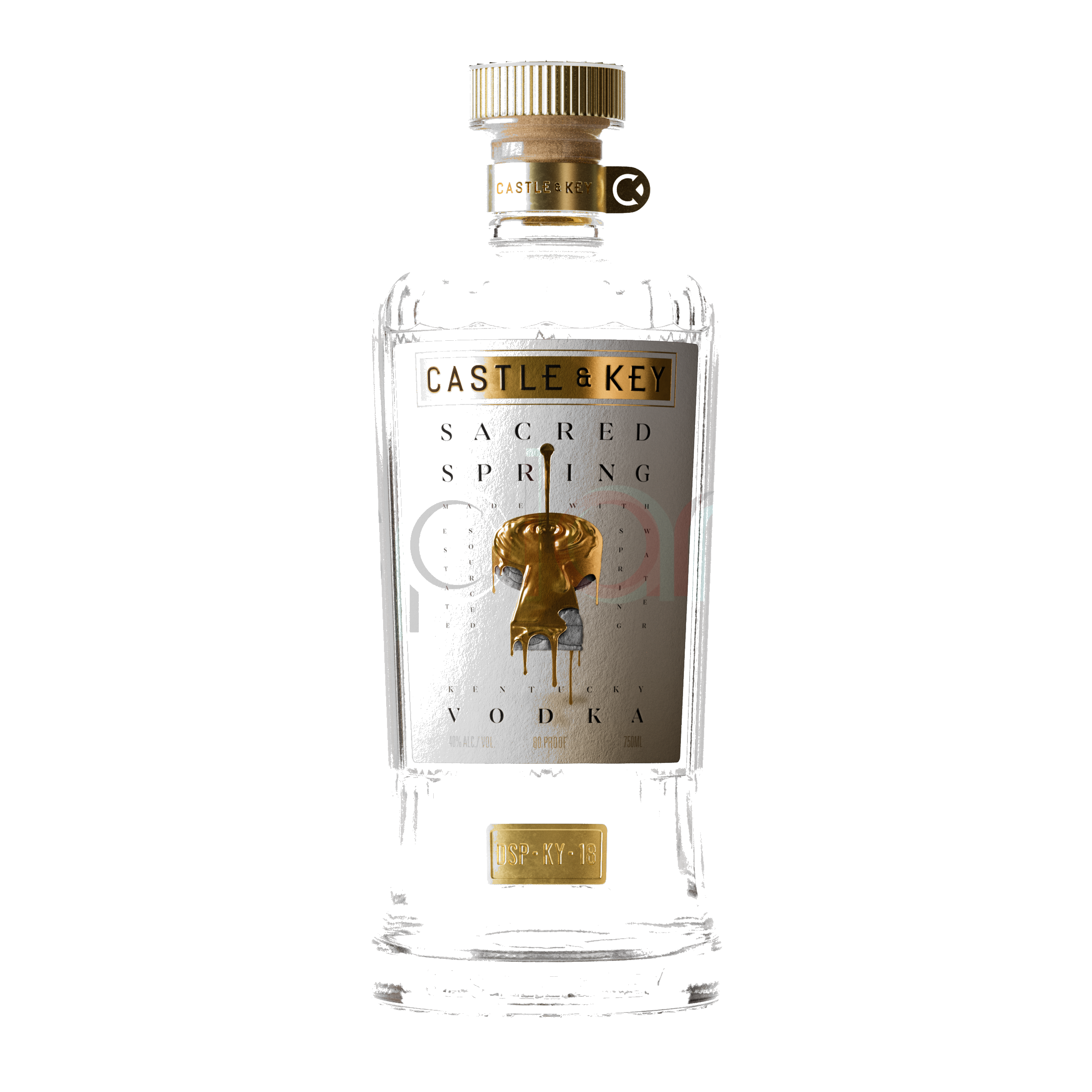 CASTLE KEY Sacred Spring Vodka
