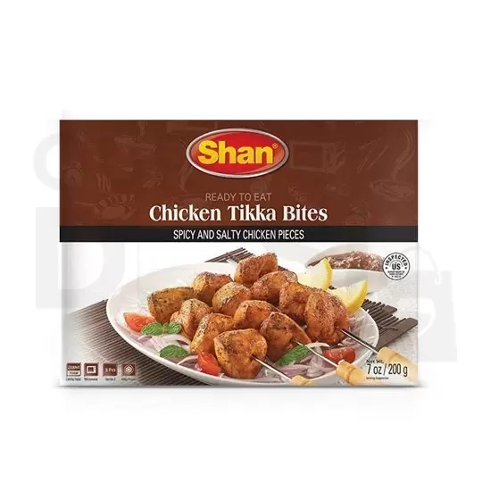 SHAN CHICKEN TIKKA BITES: 7 OZ