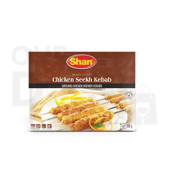SHAN CHICKEN SEEKH KEBAB: 7 OZ