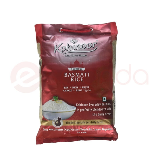 KOHINOOR BASMATI RICE: 10LB