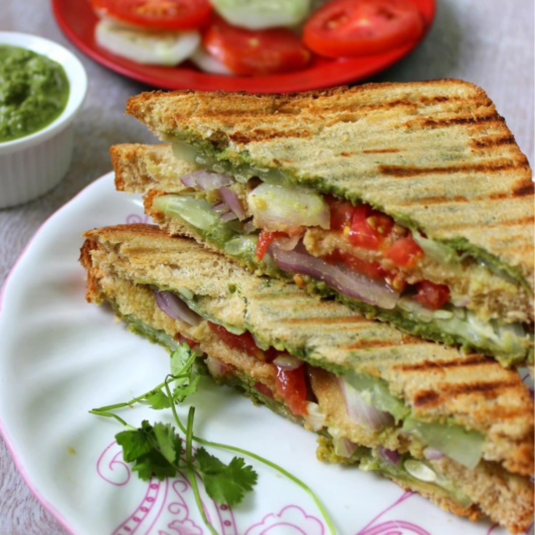 Bombay Grilled  Sandwich