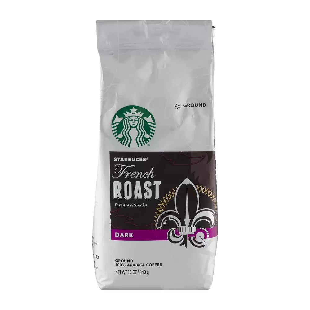 Starbucks Dark Roast Ground Coffee — French Roast —