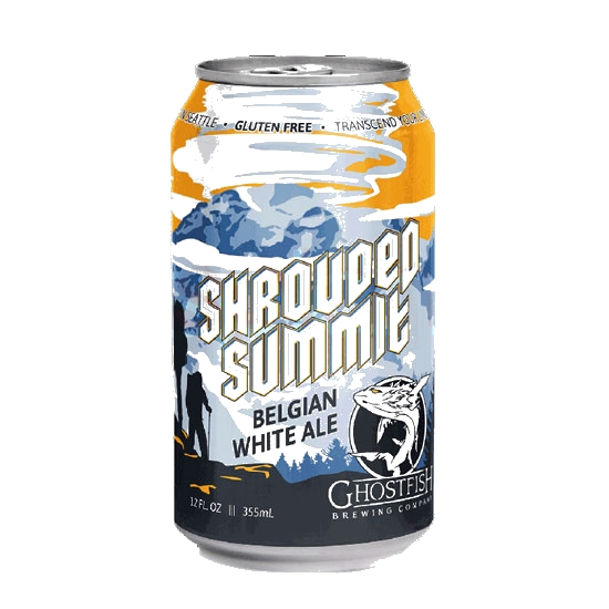 GHOSTFISH BELGIAN WHITE Shrouded Summit 4 Pack at CBC Liquors, Westford, Westford MA
