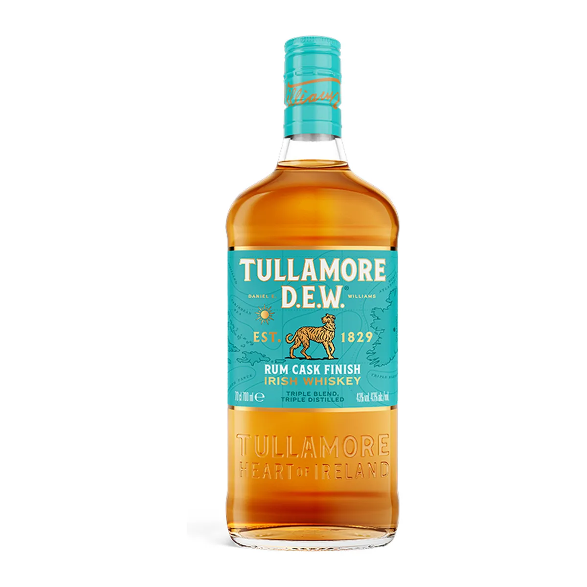 RUM CASK FINISH IRISH WHISKEY