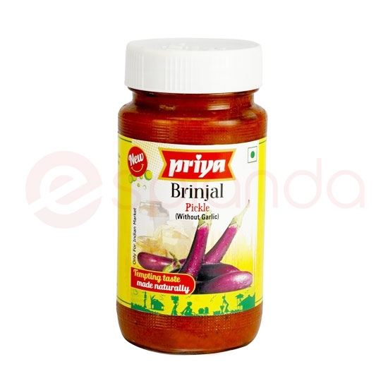 PRIYA BRINJAL PICKLE: 300GM