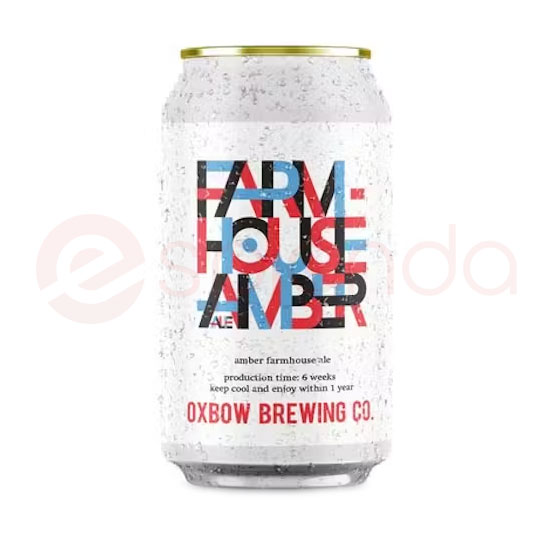 OXBOW Farmhouse Amber 12OZ at CBC Liquors, Westford, Westford MA