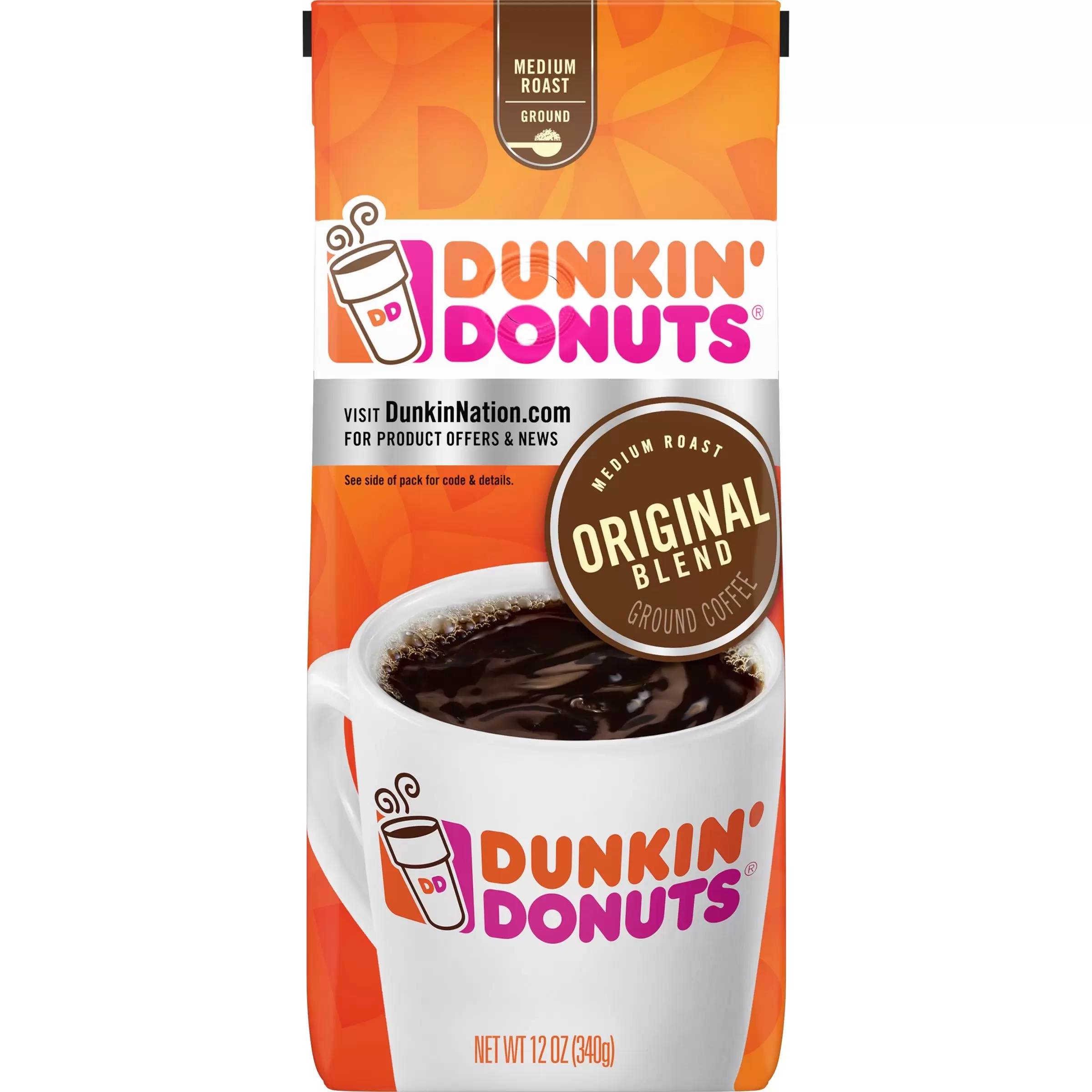 Dunkin' Original Blend Medium Roast Ground Coffee -