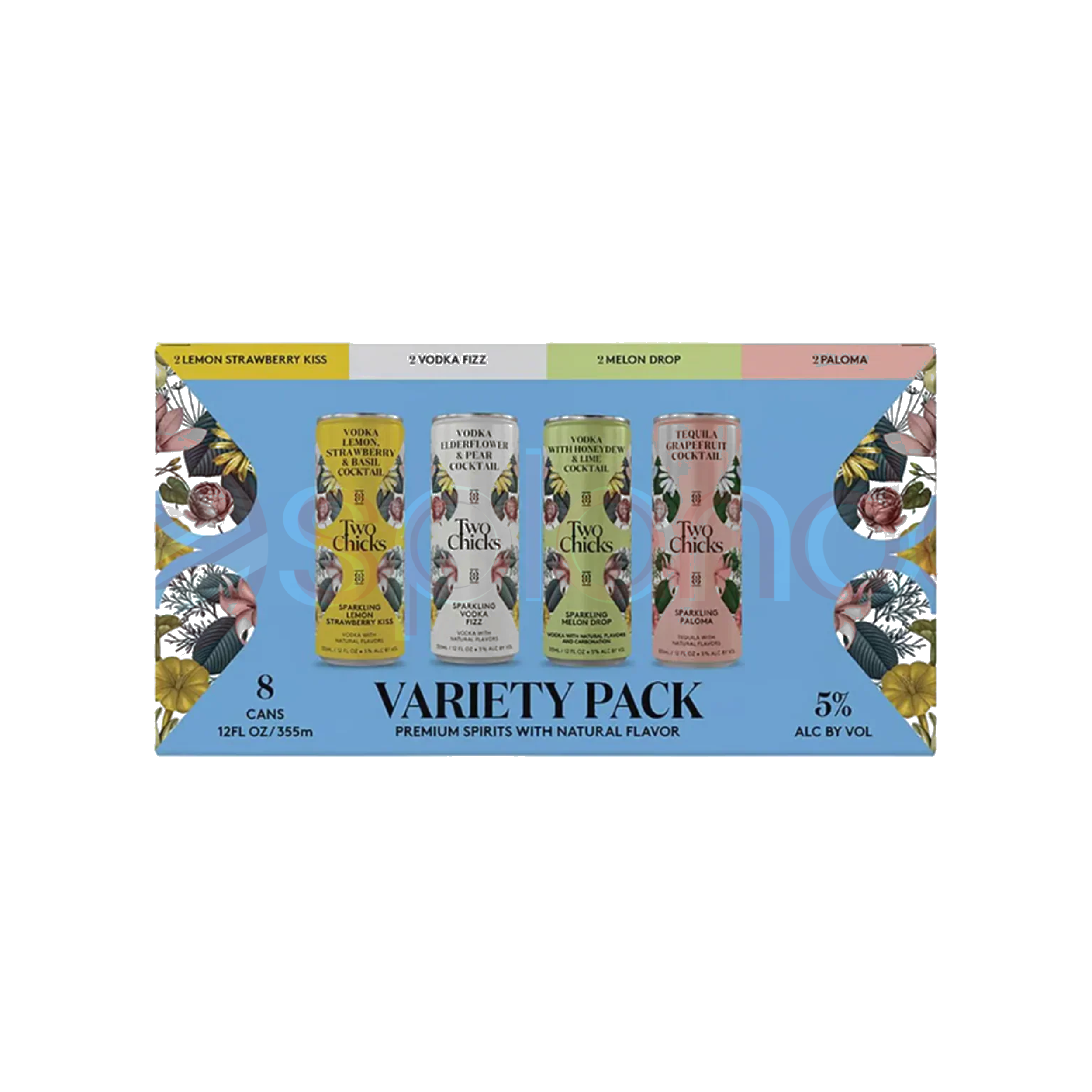 Two Chicks VODKA VARIETY PACK 8 Pack at CBC Liquors, Westford, Westford MA