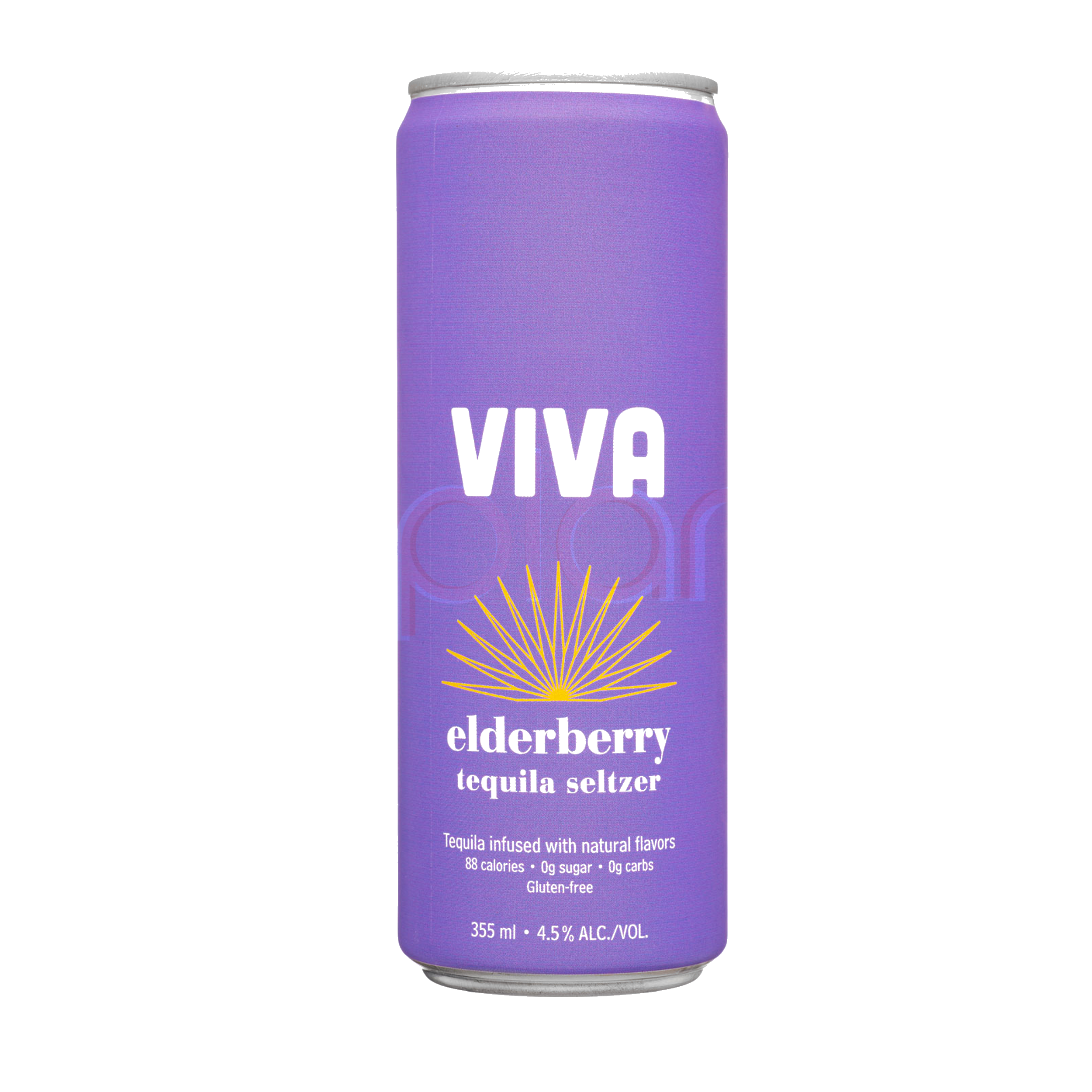 VIVA Elderberry Tequila Seltzer 4 Pack at CBC Liquors, Westford, Westford MA