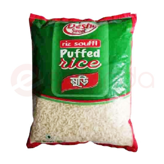 DESHI PUFFED RICE: 500GM