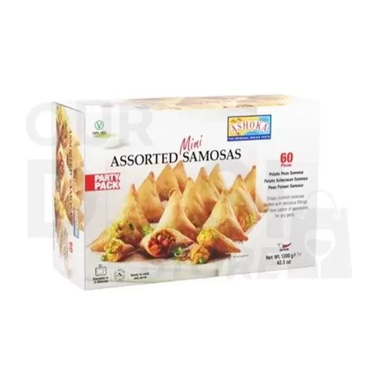 ASHOKA MINI SAMOSAS: 1.2 KG