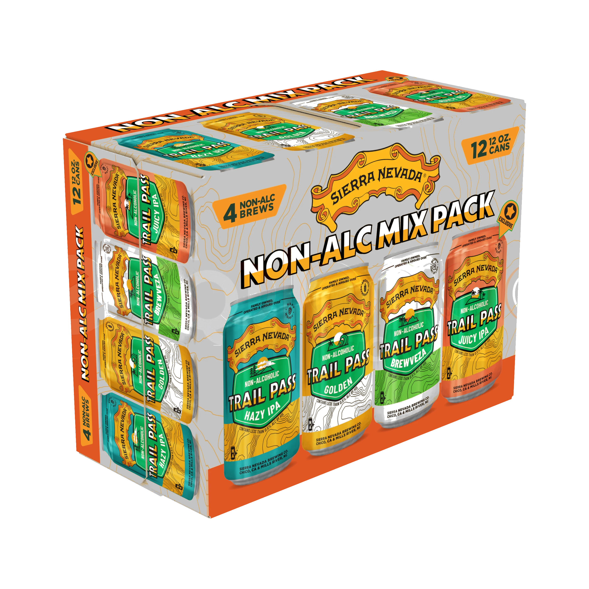 SIERRA NEVADA NON - ALC MIX PACK 12 Pack at CBC Liquors, Westford, Westford MA