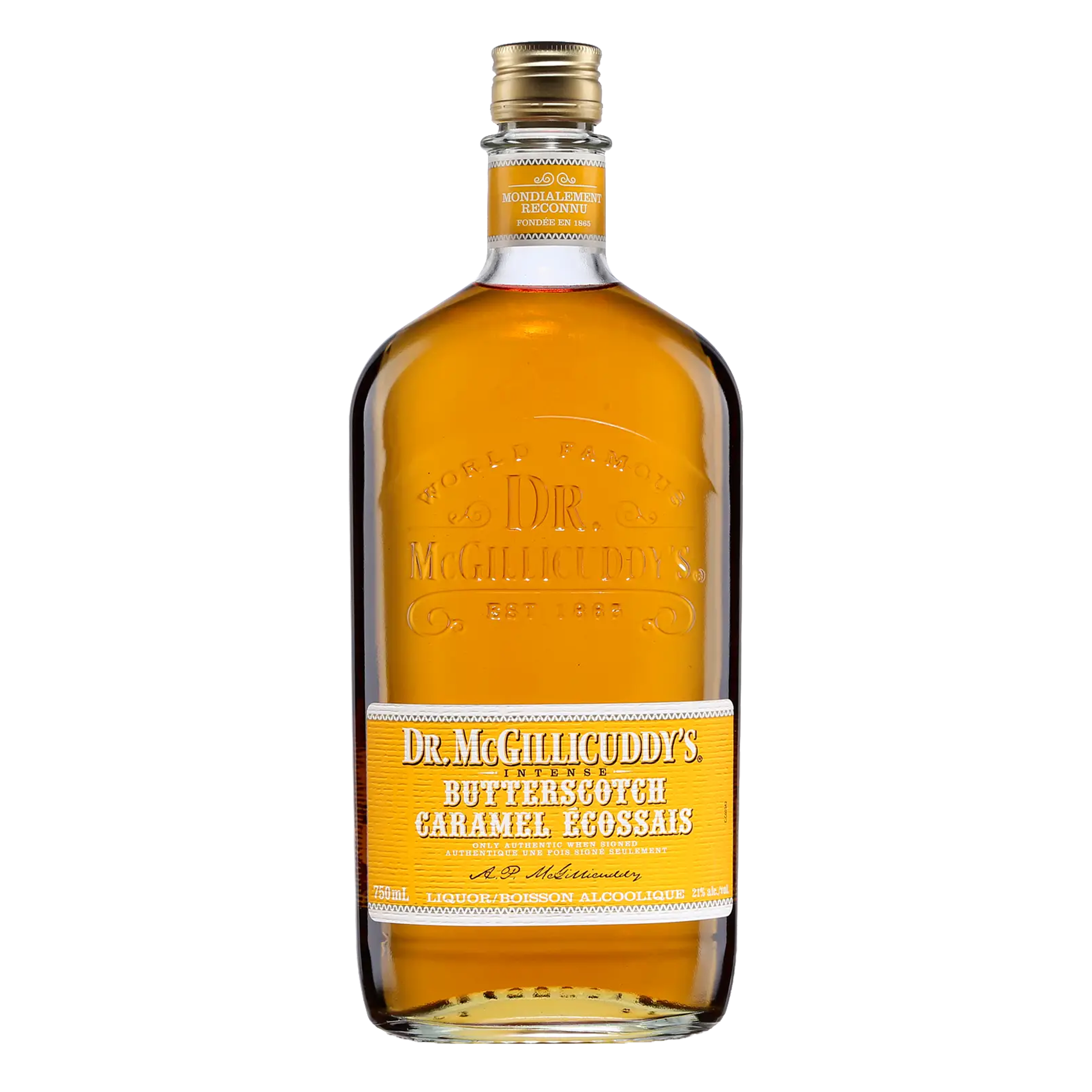 BUTTERSCOTCH SCHNAPPS LIQUEUR