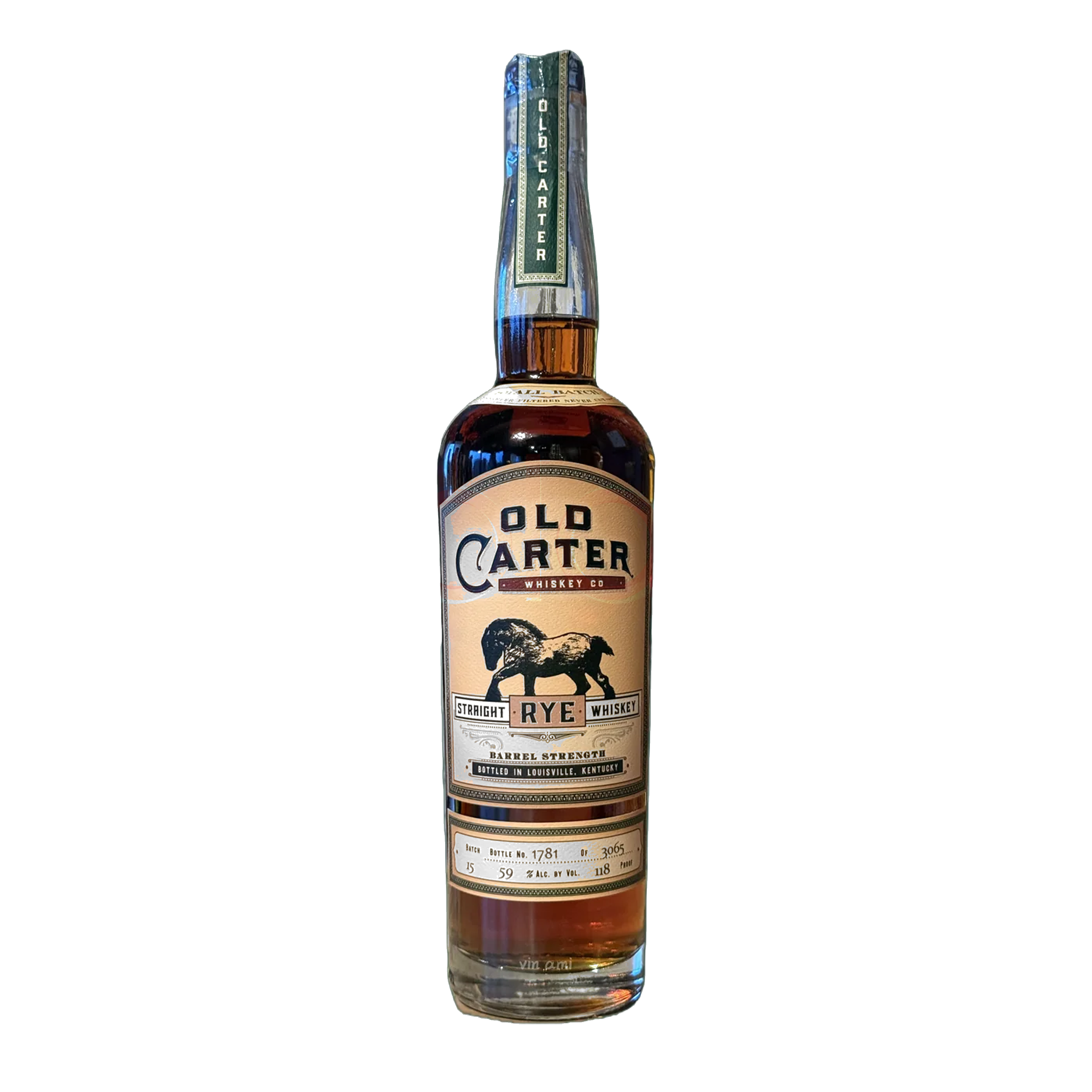 OLD CARTER Batch 17 Bourbon 117.7