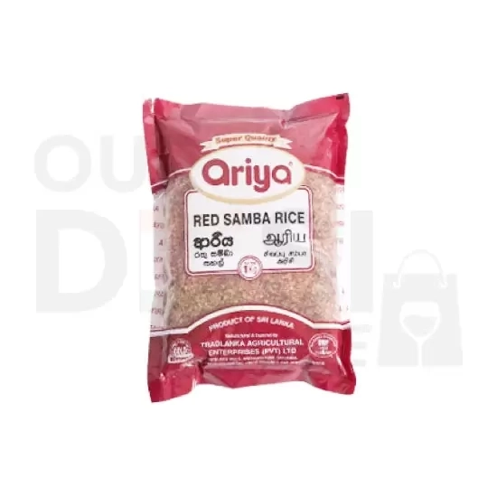 ARIYA RED SAMBA RICE: 5KG