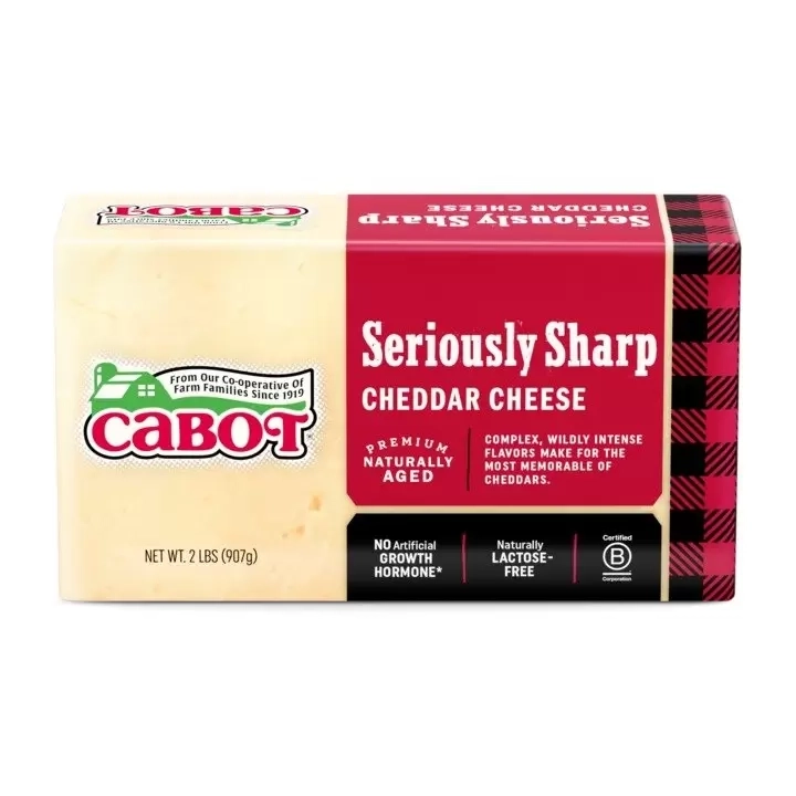 Cabot Seriously Sharp Cheddar Cheese,