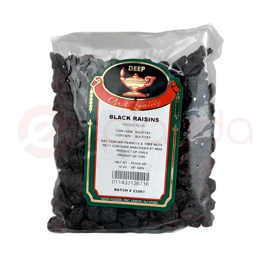 DEEP BLACK RAISINS: 14OZ