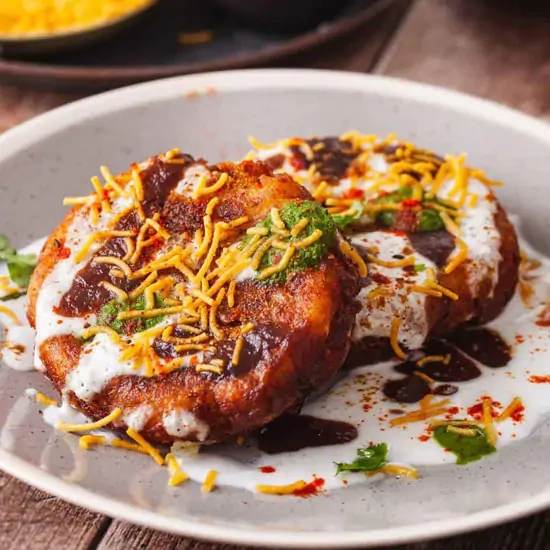 Aloo tikki Chaat