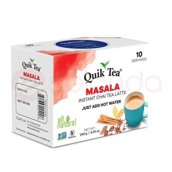 QUIK TEA MASALA CHAI :240GM