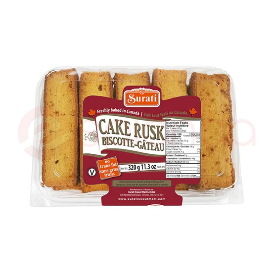 Surati Cake Rusk: 23 Oz