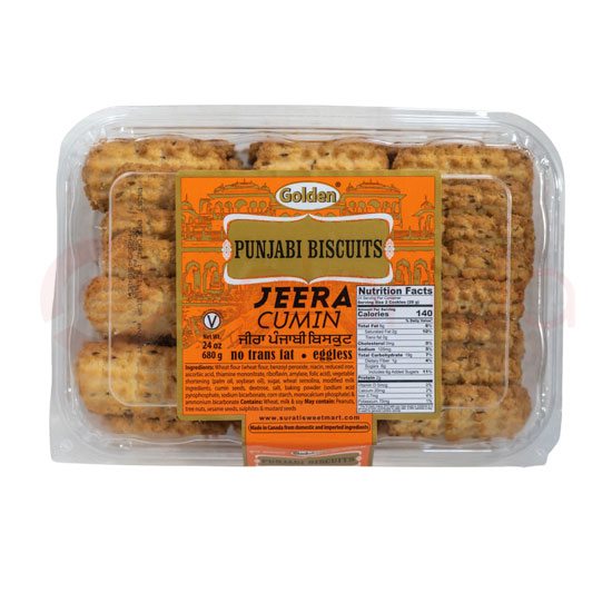 GOLDEN CUMIN BISCUITS: 2.5LB