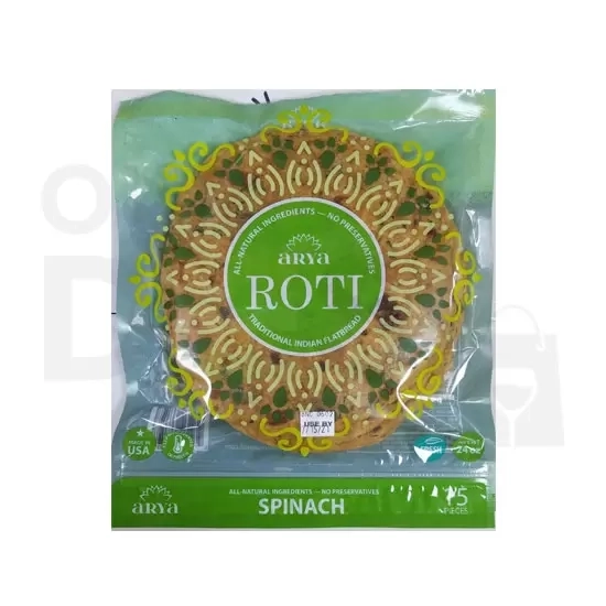 ARYA SPINACH ROTI : One