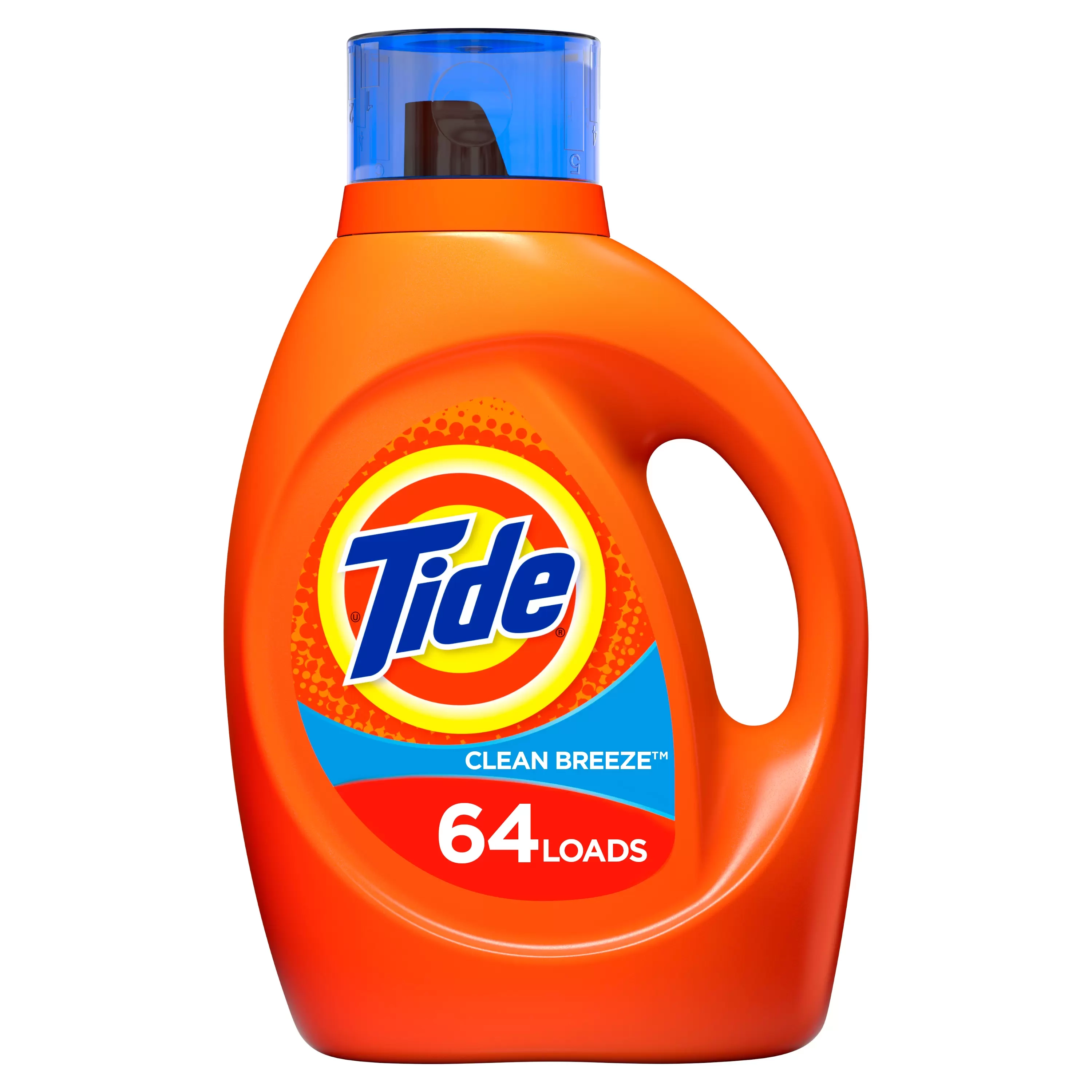 Tide Liquid Laundry Detergent, Clean Breeze,