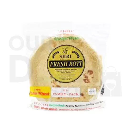 SHRI ROTI (FAMILY PACK) : 25 P