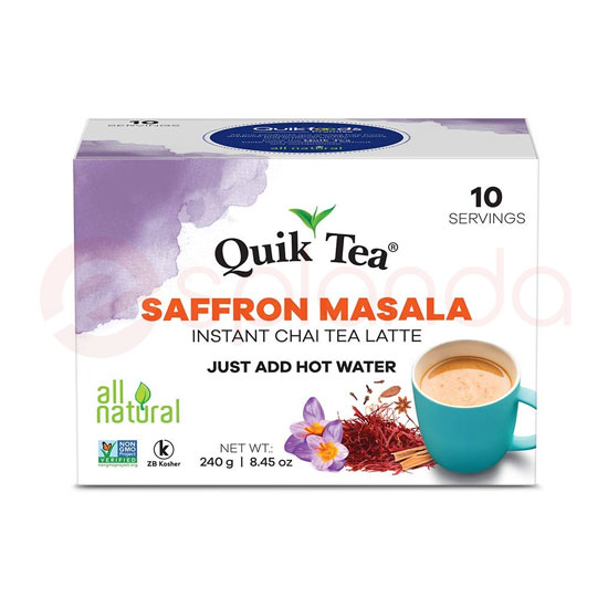 QUIK TEA SAFFRON MASALA: 240G