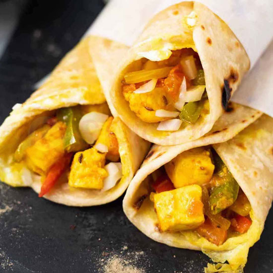 Frankie Roll {Veg or Paneer}