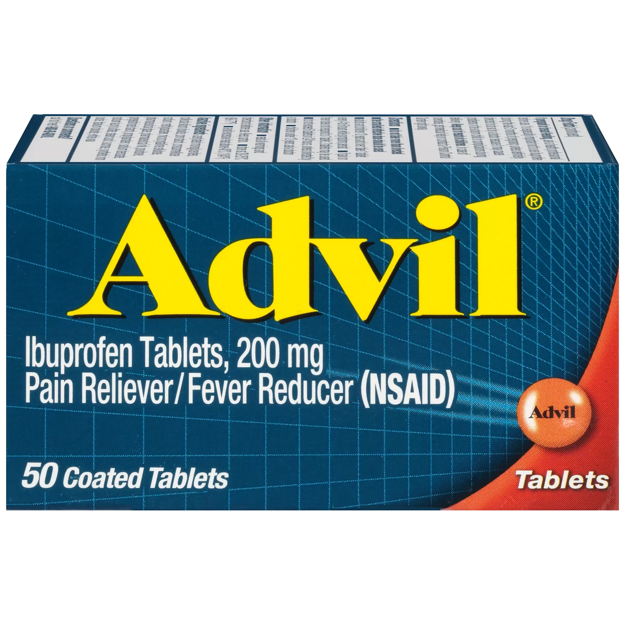 Advil Pain Reliever/Fever Reducer Coated Tablets,