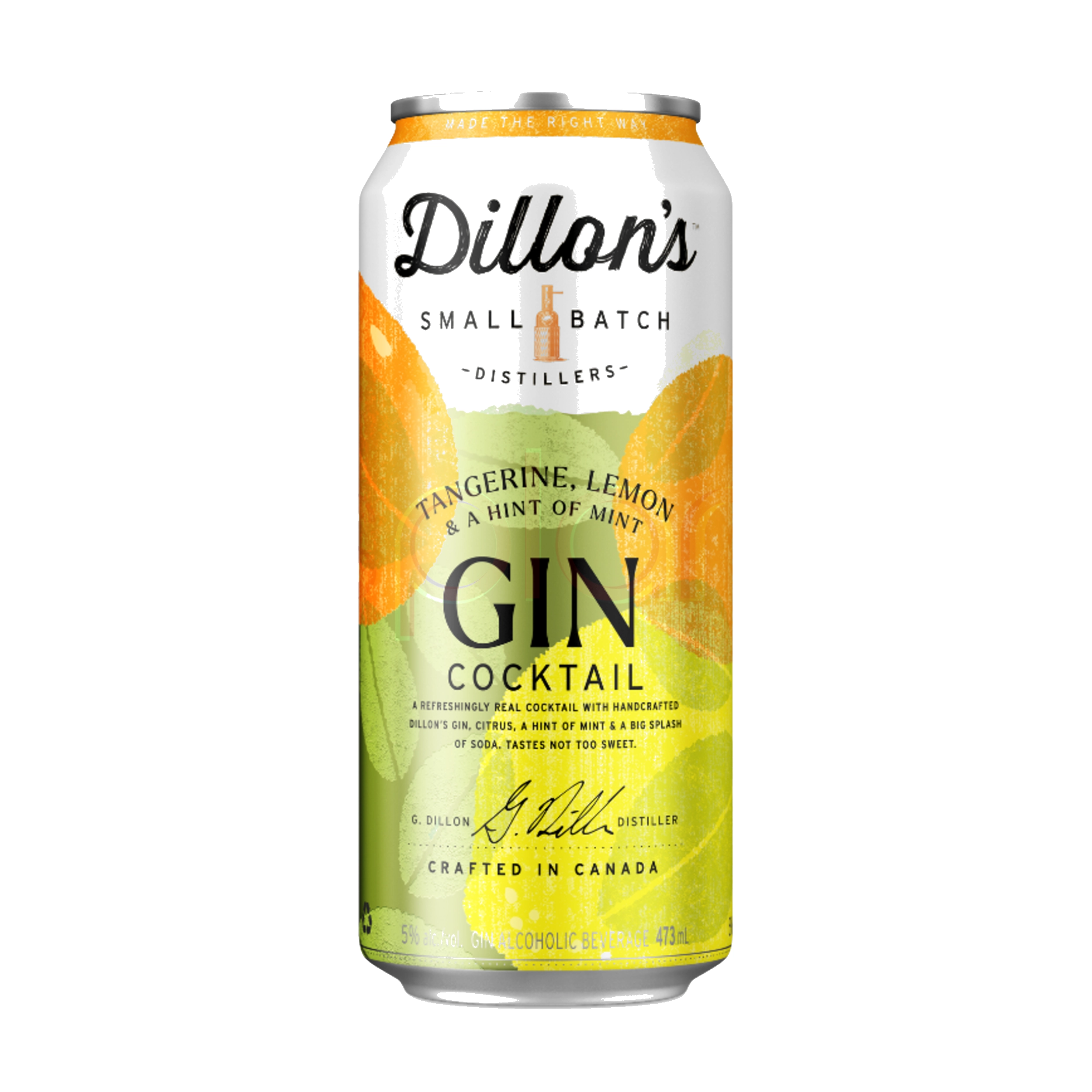 TANGERINE LEMON GIN COCKTAIL