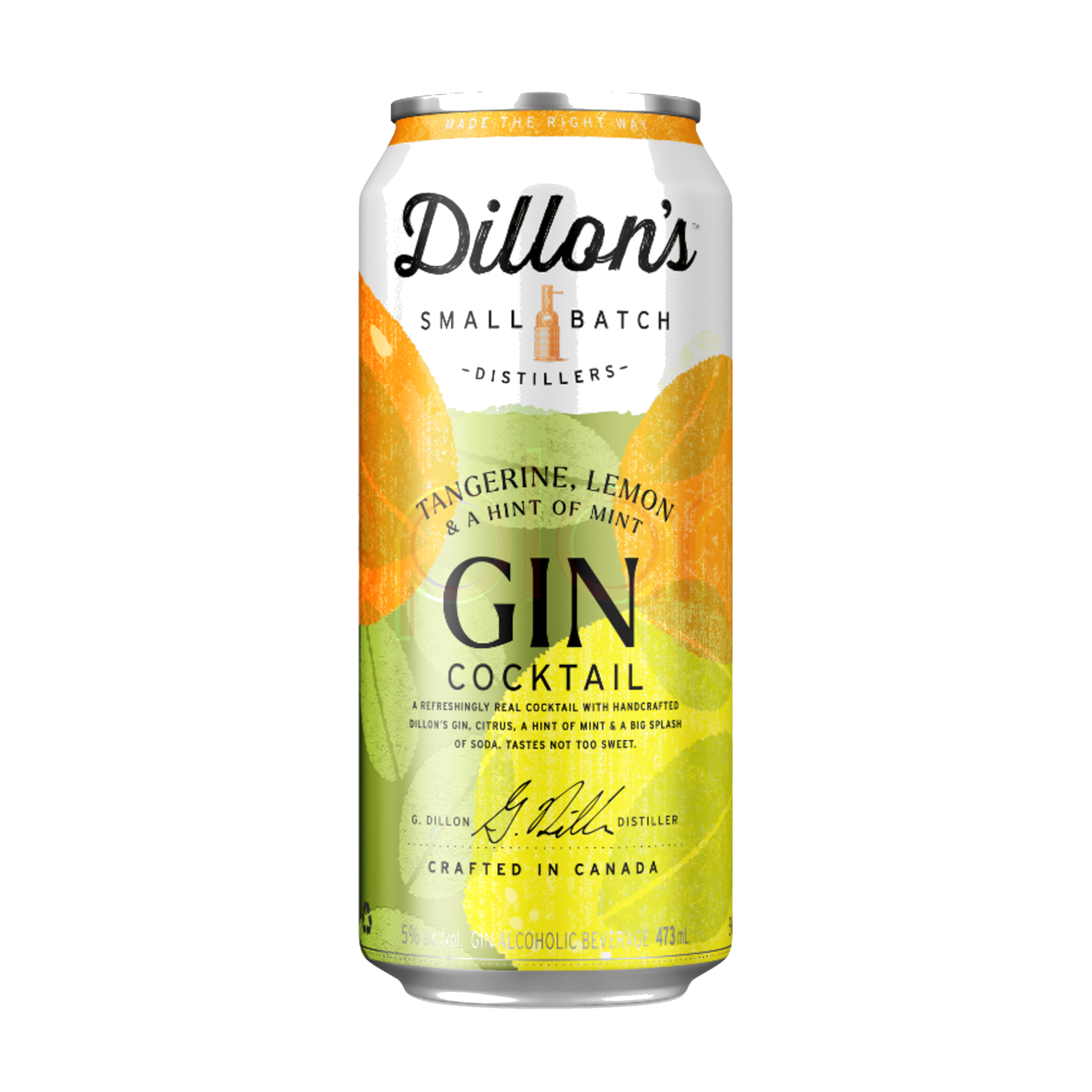TANGERINE LEMON GIN COCKTAIL