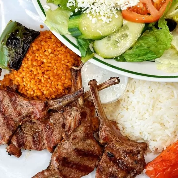 Lamb Chops Dinner 4 Pc
