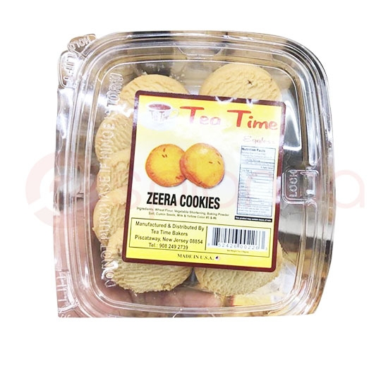 TEA TIME ZEERA COOKIES: 7 OZ