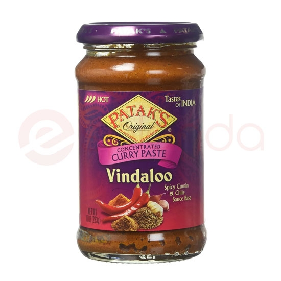 PATAK'S VINDALOO PASTE: 10 OZ