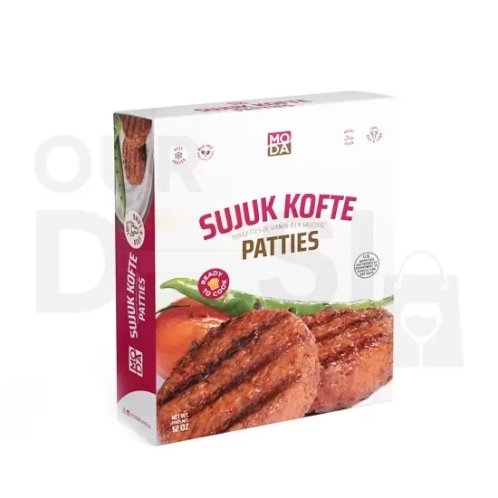 SUJUK KOFTE PATTIES: 12OZ