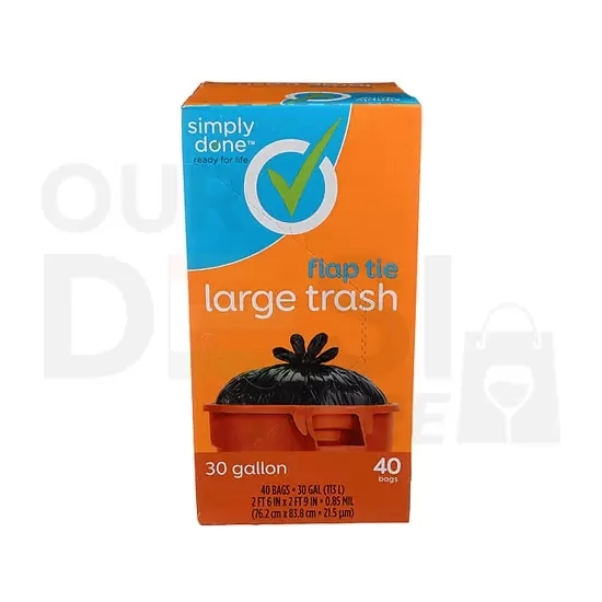 SIMPLY DN BAG TRASH 30 GAL : 4