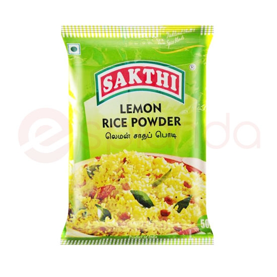 SAKTHI LEMON RICE POWDER: 7OZ