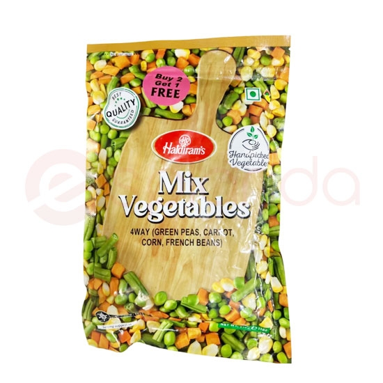 HALDIRAM MIX VEGETABLES: 312G