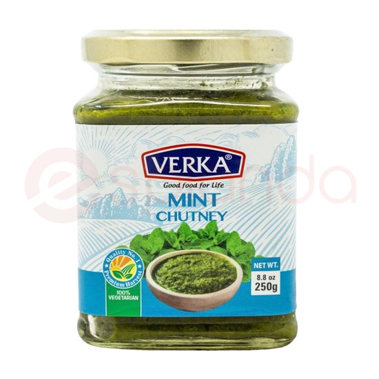 VERKA ORG MINT CHUTNEY: 250G