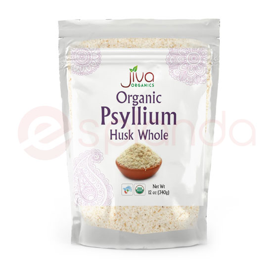 JIVA PYYLLIUM HUSK WHOLE: 6OZ