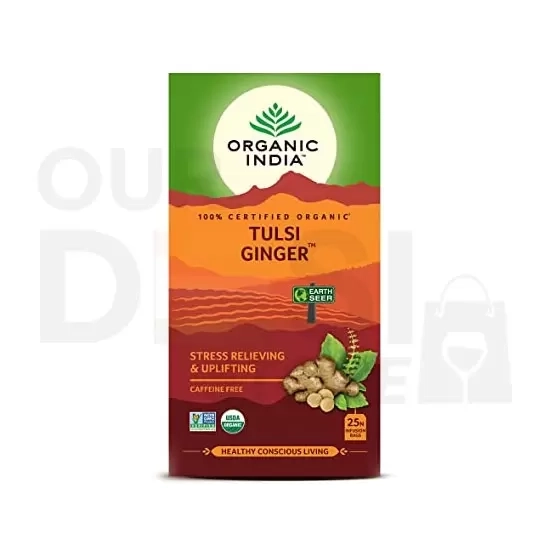 Organic Tulsi Ginger Tea : 1lb