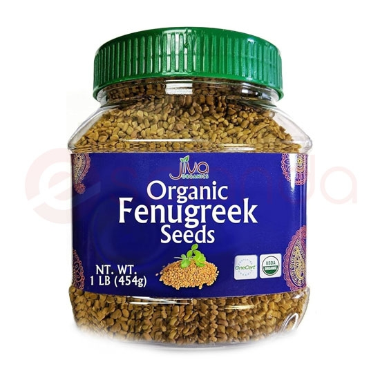 JIVA ORG FENUGREEK SEEDS : 1LB